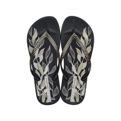 Black Gold Ipanema Anatomic Nature IV Women's Flip Flops | CA-869571Y