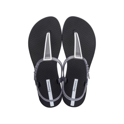 Black Grey Ipanema Stardust Women's Sandals | CA-876521N