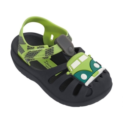 Black Ipanema Baby Summer Kids' Sandals | CA-093457X