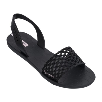 Black Ipanema Breezy Women's Sandals | CA-304692Z