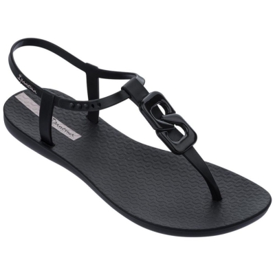 Black Ipanema Class Chic Women's Sandals | CA-627984C