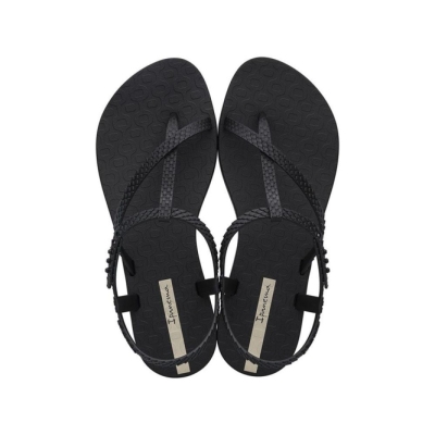 Black Ipanema Class Wish Women's Sandals | CA-906235W