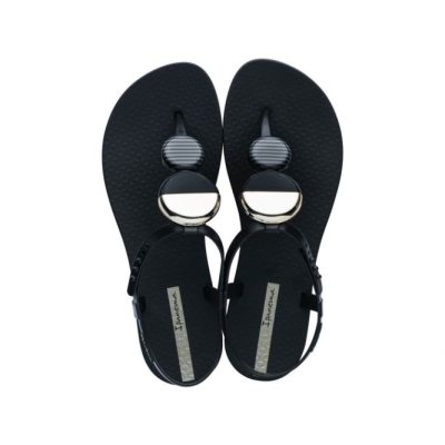 Black Ipanema Ella Women's Sandals | CA-589270D