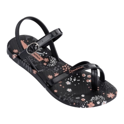 Black Ipanema Fashion Kids' Sandals | CA-783620Q