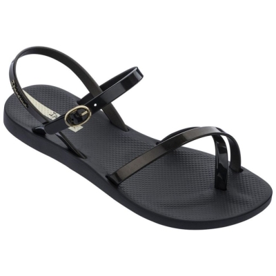 Black Ipanema Fashion VIII Women's Sandals | CA-234068B