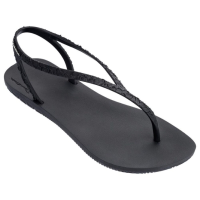 Black Ipanema Jo Women's Sandals | CA-493160U