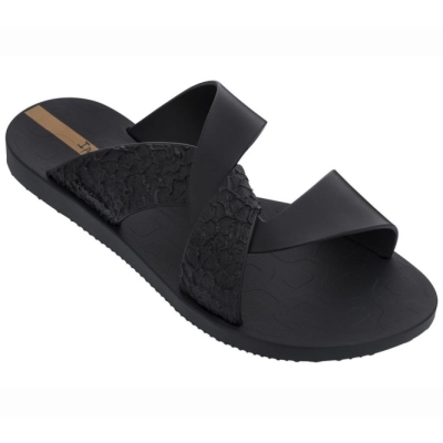 Black Ipanema Move Women's Sandals | CA-567083B