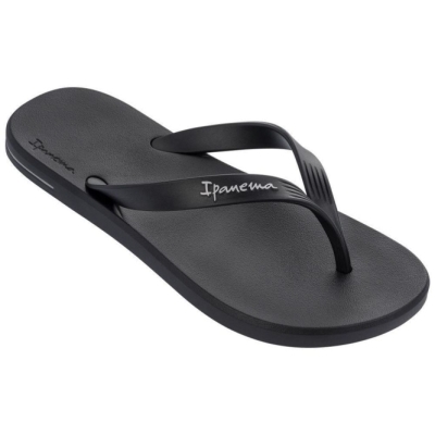 Black Ipanema Posto 10 Ad Men's Flip Flops | CA-519368O