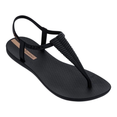 Black Ipanema Ribba Women's Sandals | CA-576143D