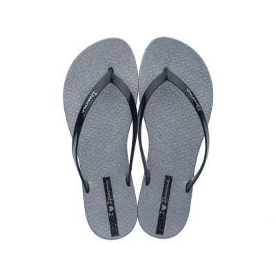 Black Ipanema Seasons Women's Flip Flops | CA-780962Q