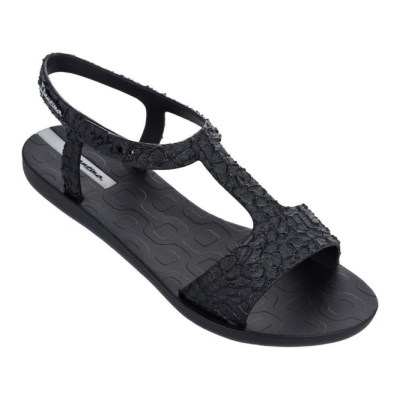 Black Ipanema Venus Women's Sandals | CA-458712G