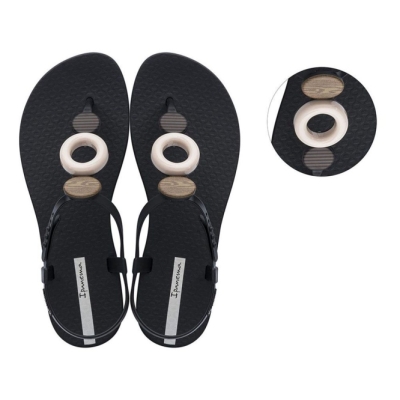 Black Ivory Ipanema Class Modern Women's Sandals | CA-382415T