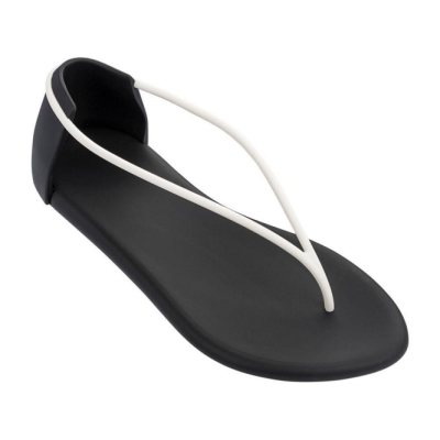 Black White Ipanema Philippe Starck Thing N II Women's Sandals | CA-258934Y