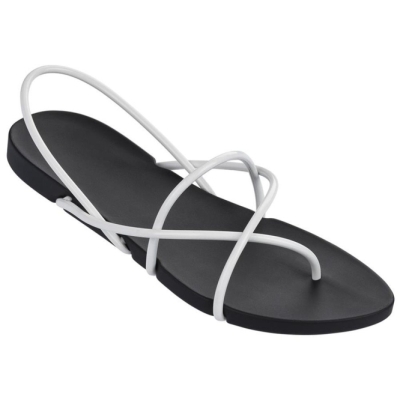 Black White Ipanema Philippe Starck Thing G Women's Sandals | CA-890135B