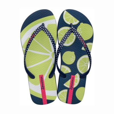 Blue Green Ipanema Frutas Women's Flip Flops | CA-874219H