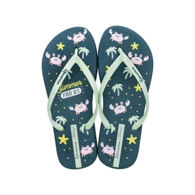 Blue Green Ipanema Mr. Wonderful II Women's Flip Flops | CA-237685G