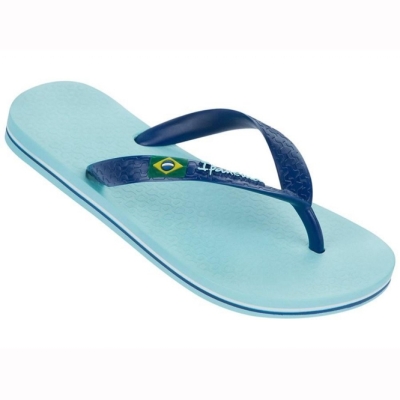 Blue Navy Ipanema Brazil Kids' Flip Flops | CA-695348W