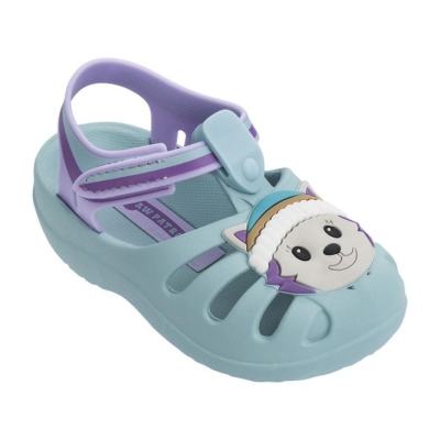 Blue Purple Ipanema Patrulha Pata Friends Kids' Sandals | CA-891527C