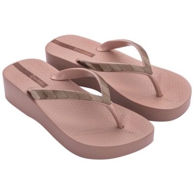 Blush Ipanema Mesh Tex Women's Wedges | CA-509436A