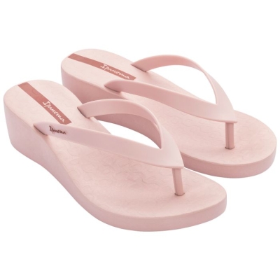 Blush Ipanema Selfie Light Women's Wedges | CA-297143P