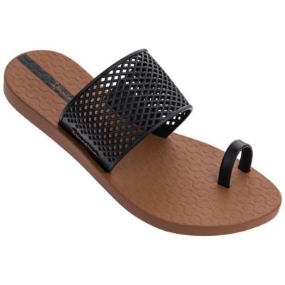 Brown Black Ipanema Gadot Women's Sandals | CA-692718L