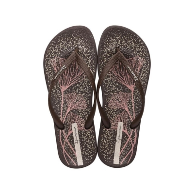 Brown Ipanema Anatomic Temas XI Women's Flip Flops | CA-590213A