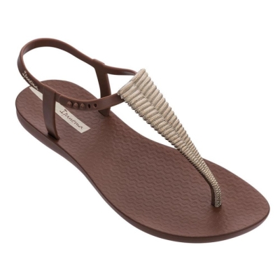 Brown Ipanema Class Glam III Women's Sandals | CA-196305V