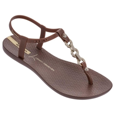 Brown Ipanema Lenny Unity Women's Sandals | CA-842630P