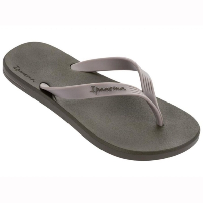 Green Grey Ipanema Posto 10 Men's Flip Flops | CA-639417H