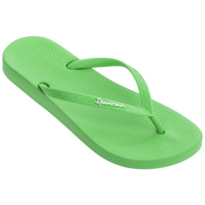 Green Ipanema Anatomic Colors Women's Flip Flops | CA-930486R