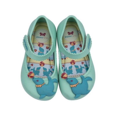 Green Ipanema Circo Kids' Sandals | CA-379812D