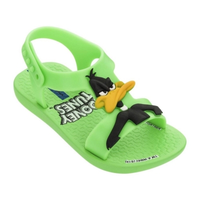 Green Ipanema Looney Tunes Kids' Sandals | CA-176349J