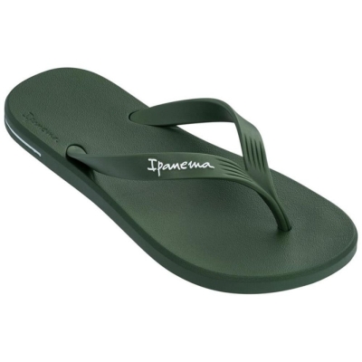 Green Ipanema Posto 10 Men's Flip Flops | CA-586120I