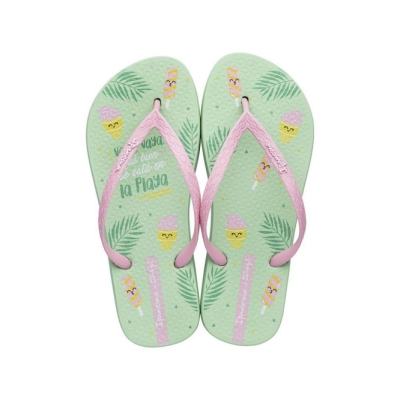 Green Rose Ipanema Mr. Wonderful II Women's Flip Flops | CA-964235S