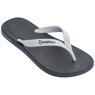 Grey White Ipanema Posto 10 Men's Flip Flops | CA-568410T