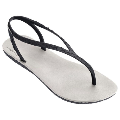 Ivory Black Ipanema Jo Women's Sandals | CA-361742O