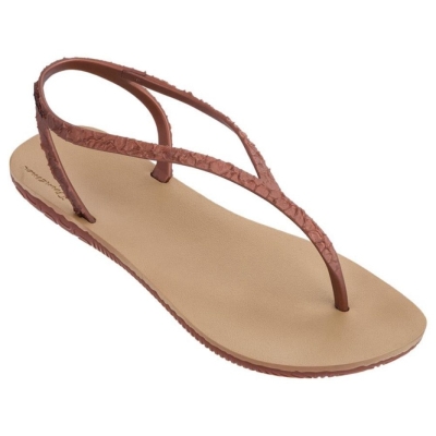 Ivory Brown Ipanema Jo Women's Sandals | CA-547389L