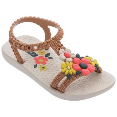 Ivory Brown Ipanema My First VI Kids' Sandals | CA-961823C