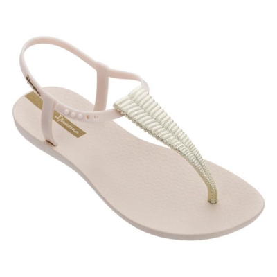 Ivory Gold Ipanema Ribba Women's Sandals | CA-603912C