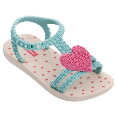 Ivory Green Rose Ipanema My First Ipanema Kids' Sandals | CA-845016L