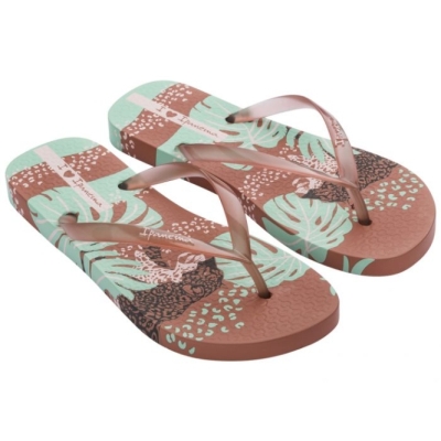 Multicolor Ipanema I Love Sun Print Women's Flip Flops | CA-694701K