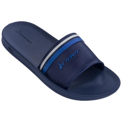 Navy Blue Ipanema Strike Plus Kids' Slides | CA-354128X