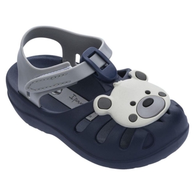 Navy Grey Ipanema Summer VII Kids' Sandals | CA-748692L