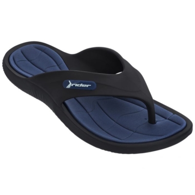 Navy Ipanema Cape Men's Flip Flops | CA-365984A