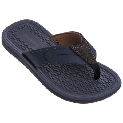 Navy Ipanema Mali X Kids' Flip Flops | CA-240768X