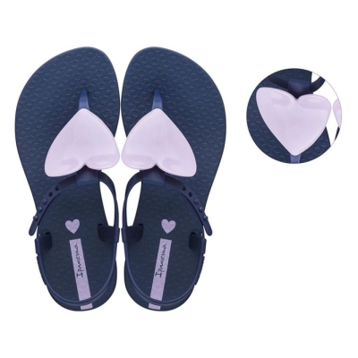 Navy Rose Ipanema Class Love Kids' Sandals | CA-471930X