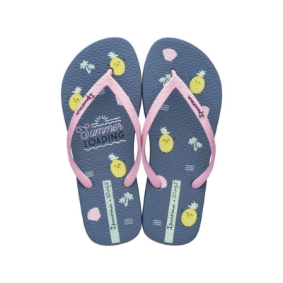 Navy Rose Ipanema Mr. Wonderful II Women's Flip Flops | CA-982054Z