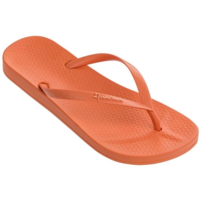 Orange Ipanema Anatomic Tan Colors Women's Flip Flops | CA-643791X