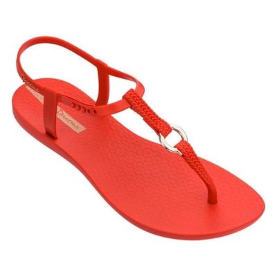 Red Ipanema Link Women's Sandals | CA-461839J