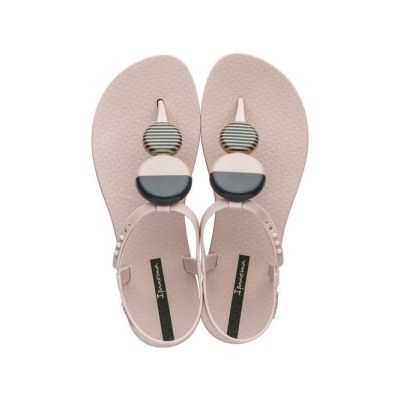 Rose Black Ipanema Ella Women's Sandals | CA-582617Q